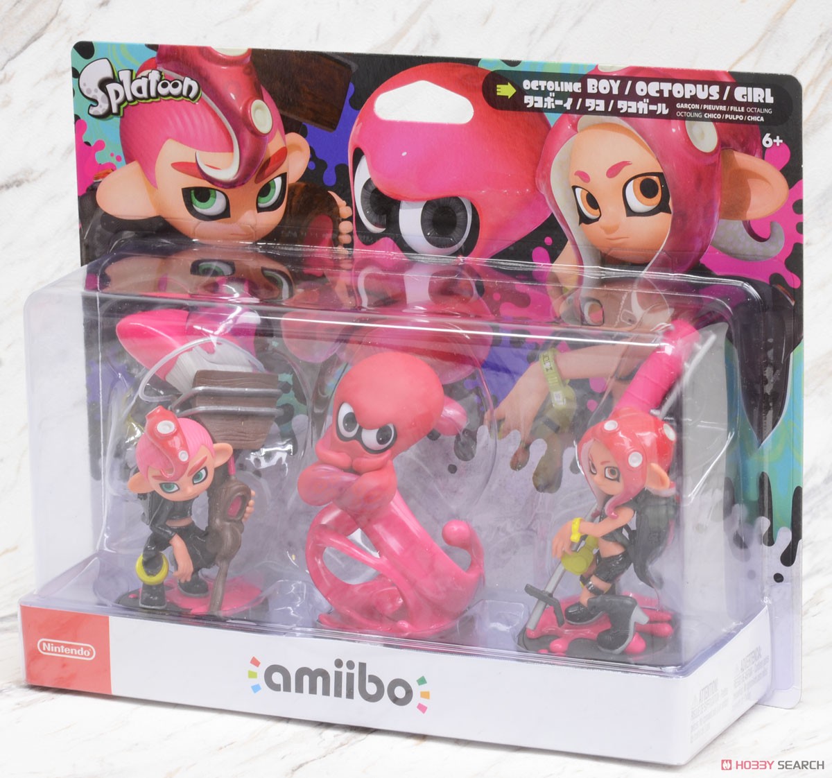 amiibo トリプルセット[タコガール／タコ／タコボーイ] スプラトゥーン