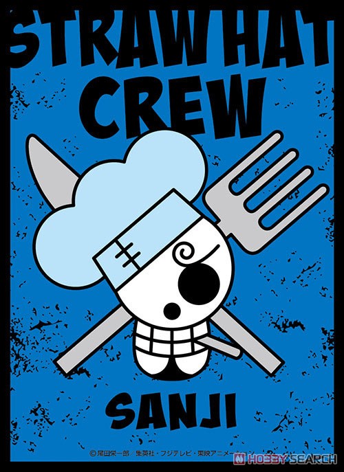 キャラクタースリーブ ワンピース ＜海賊旗＞ サンジ (EN-870) (カード