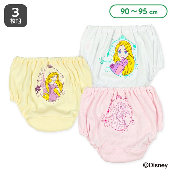 3枚組ショーツ（塔の上のラプンツェル） | 西松屋オンラインストア