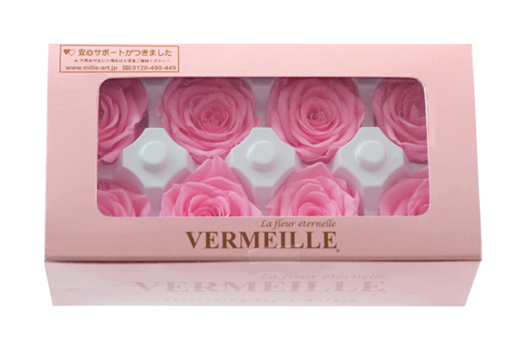 ロザヴィ・アイネスシスター・ローズワイン8輪 | プリザーブドフラワー