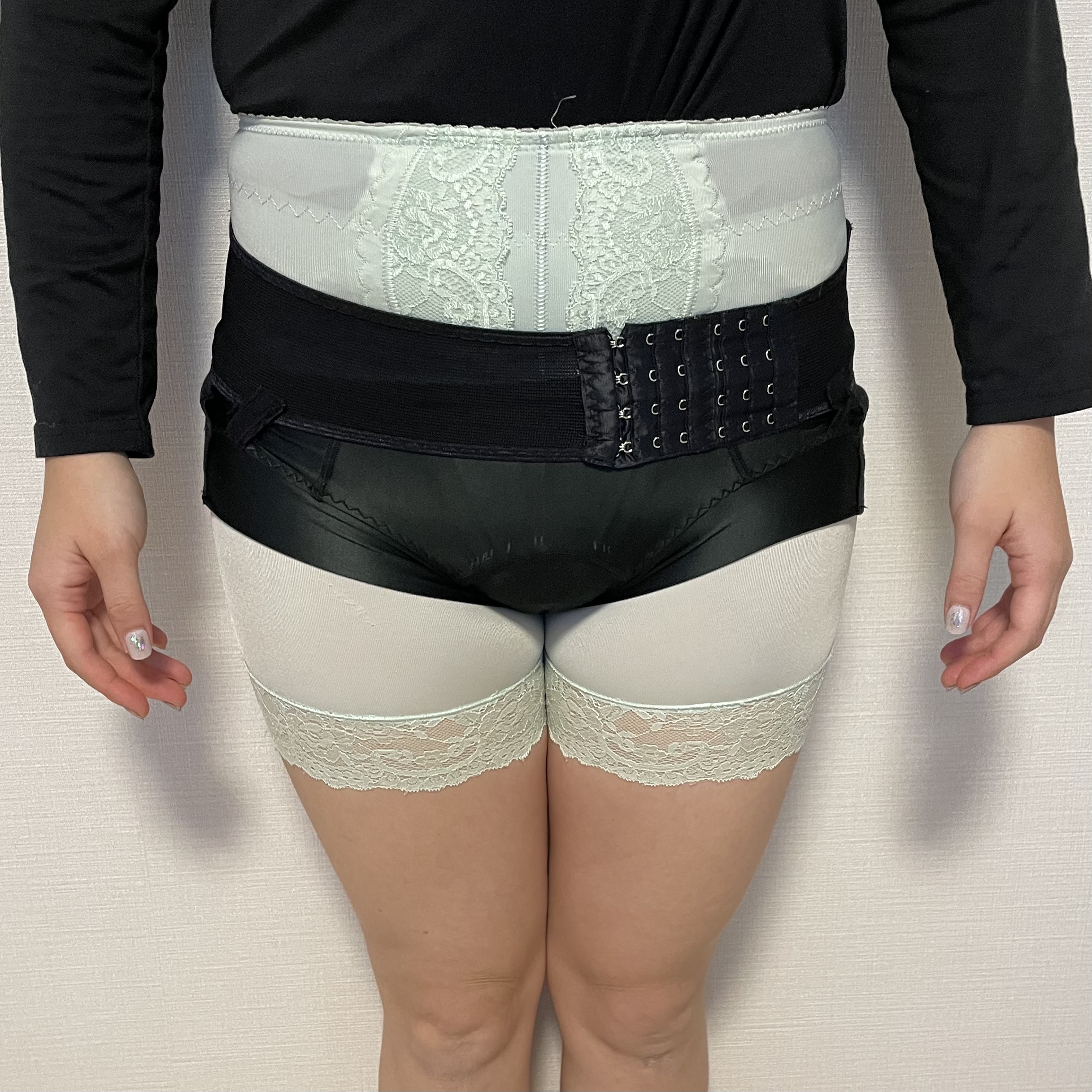 フィットキープ 2骨盤ベルト、LサイズとLLサイズの違い | CLOVERC