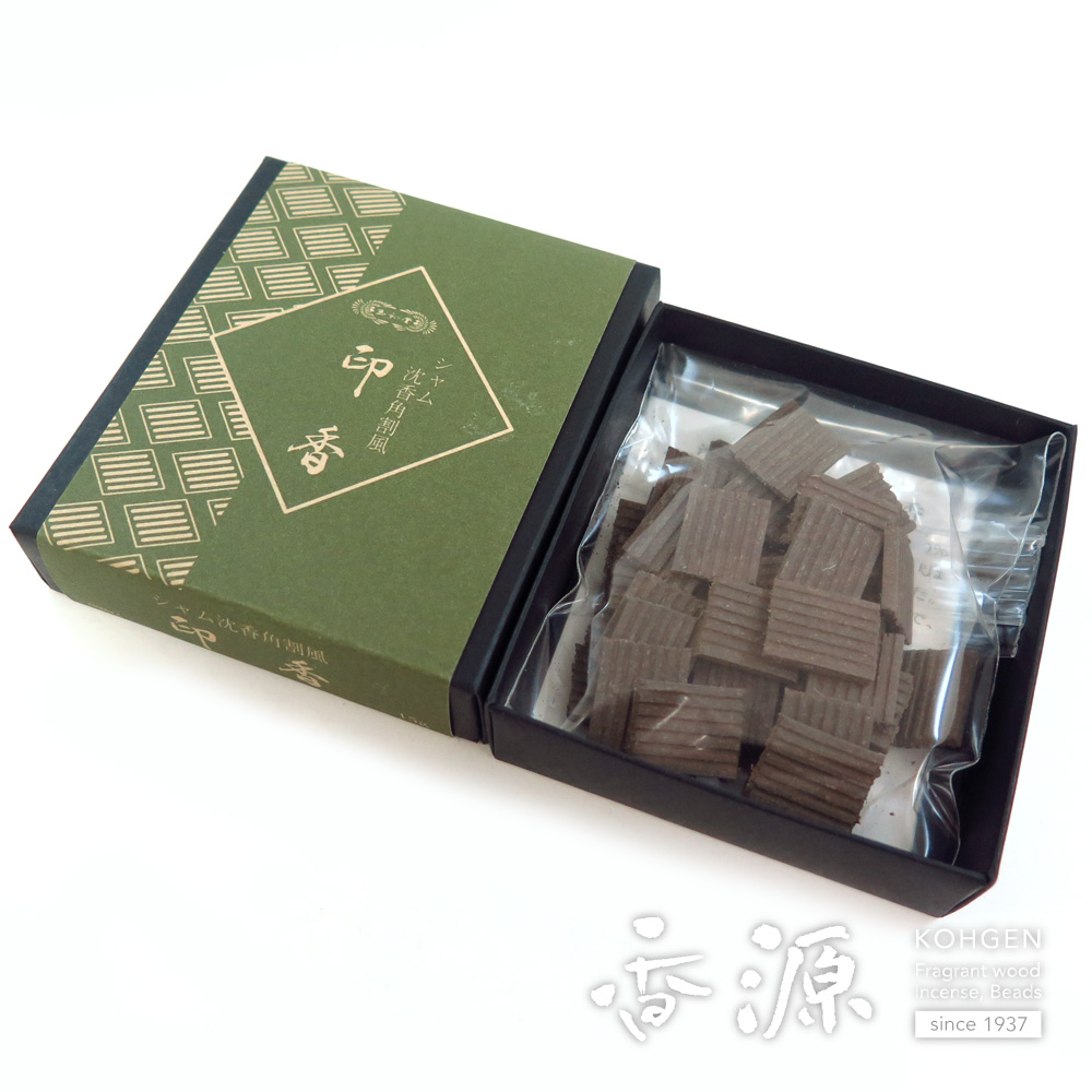 玉初堂の印香 シャム沈香 角割風 印香の通販 - お香専門店香源