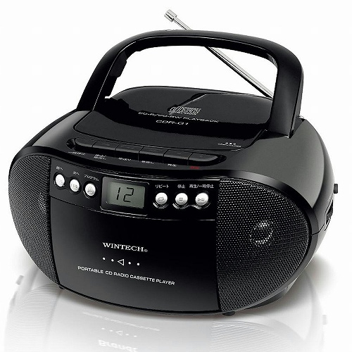 WINTECH CDラジカセ CDR-G1