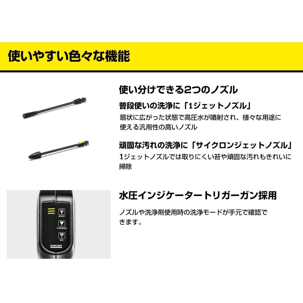 ケルヒャー（Karcher） 高圧洗浄機K2 バッテリーセット: 工具