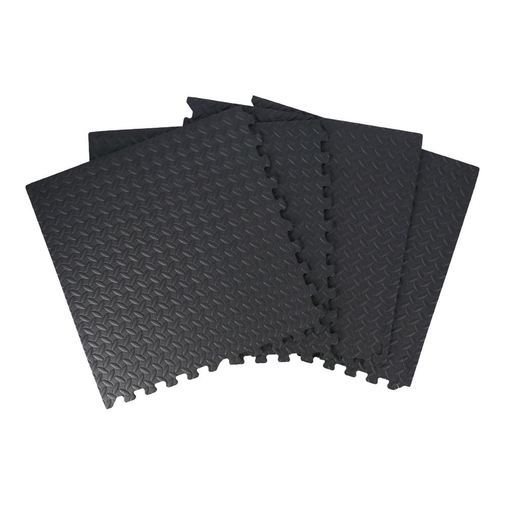 PROACT 作業用ジョイントマット4枚入り ふち付き 約60×60cm