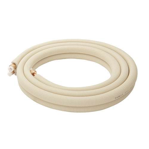 因幡電工 フレア配管 3m SPH－233－C コイルのみ(アイボリー