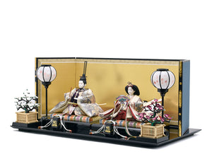 クラシック雛人形 / 望月龍翠 / 正絹 帯地 – 人形の鯉徳 オンライン