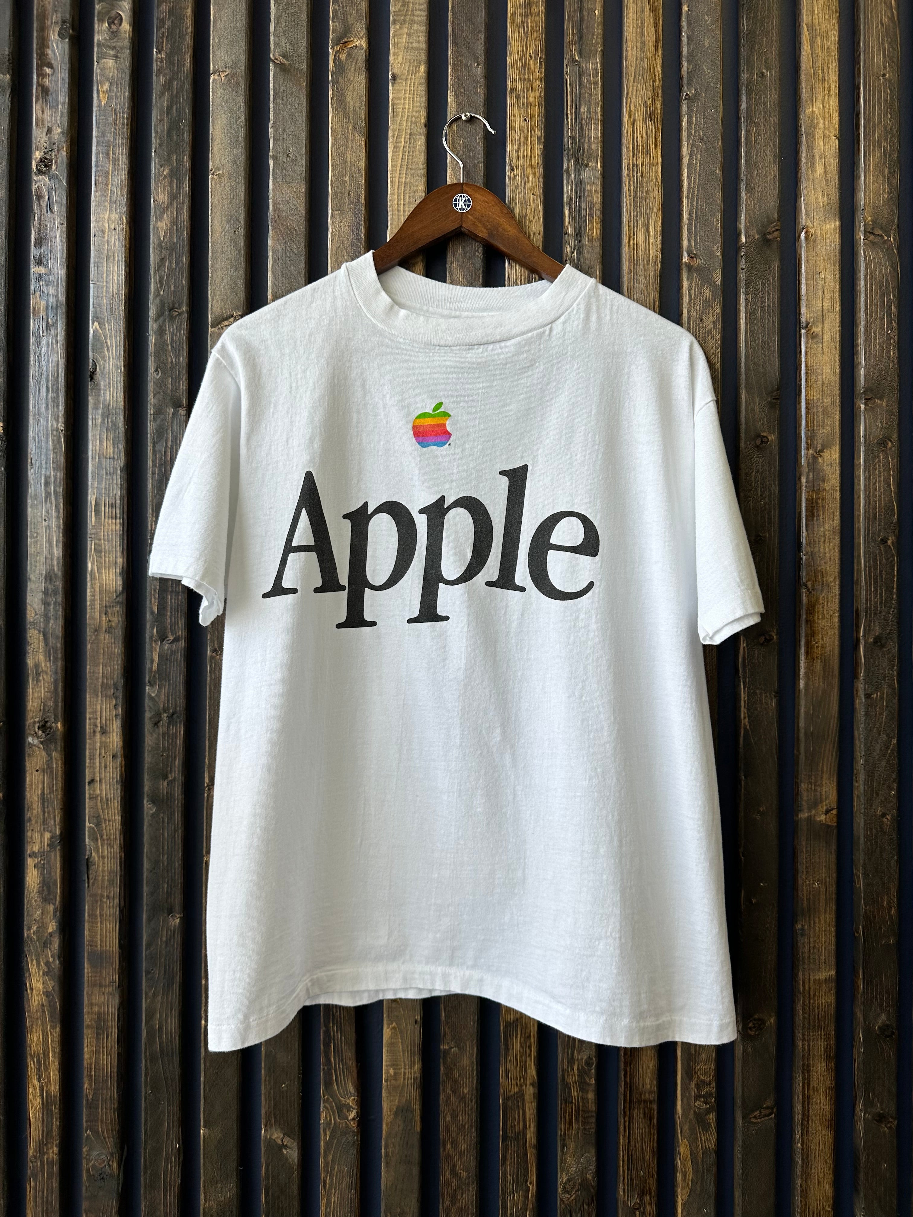 Vintage 80s Apple Spell Out Original Logo Tee Large – KOLLECT