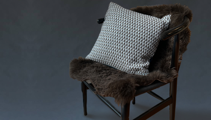 エレノア プリチャード Quadille Egg クッション 45x45cm Eleanor