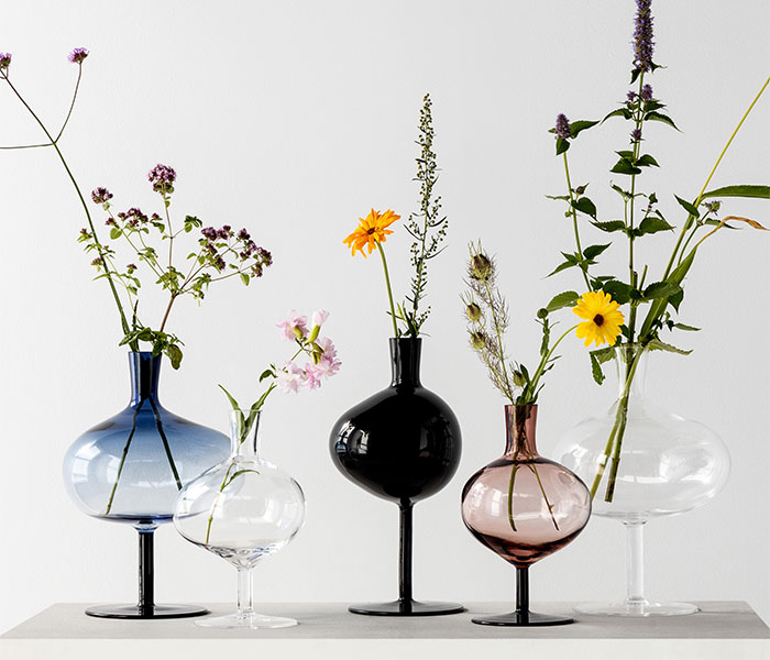 コスタ ボダ Bod フラワーベース バーガンディー S フラワーベース