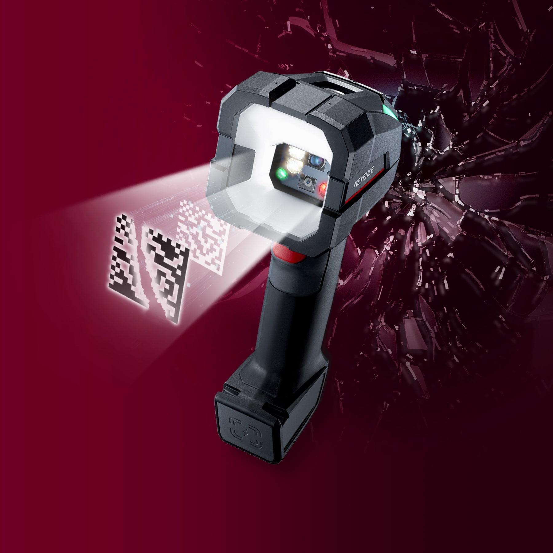 Rugged Industrial Handheld Code Reader - HR-X series | KEYENCE UK