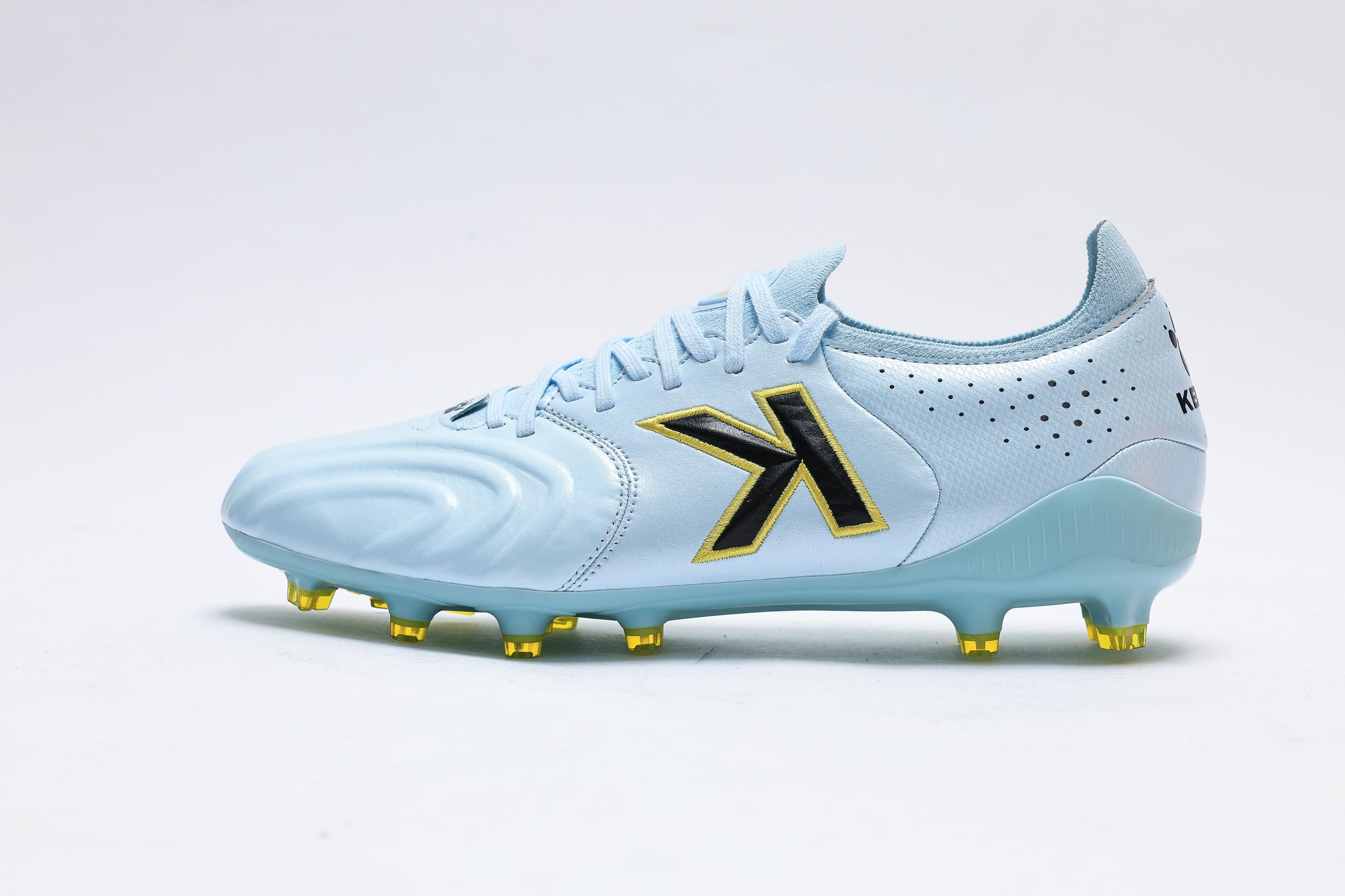 KELME Men Soccer Shoes (AG/FG) | Kangaroo Leather & Laser-Cut Vent