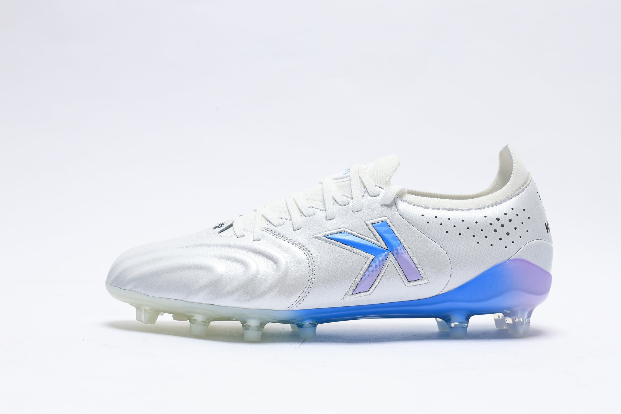 KELME Men Soccer Shoes (AG/FG) | Kangaroo Leather & Laser-Cut Vent