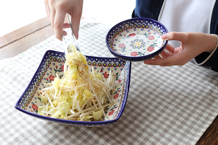 大鉢（盛皿）ポーリッシュポタリー(ポーランド食器)