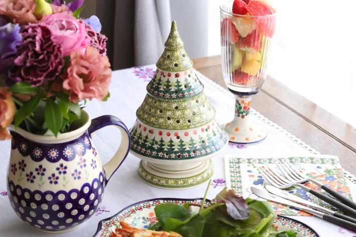 クリスマスツリー・ポーリッシュポタリー(ポーランド食器)