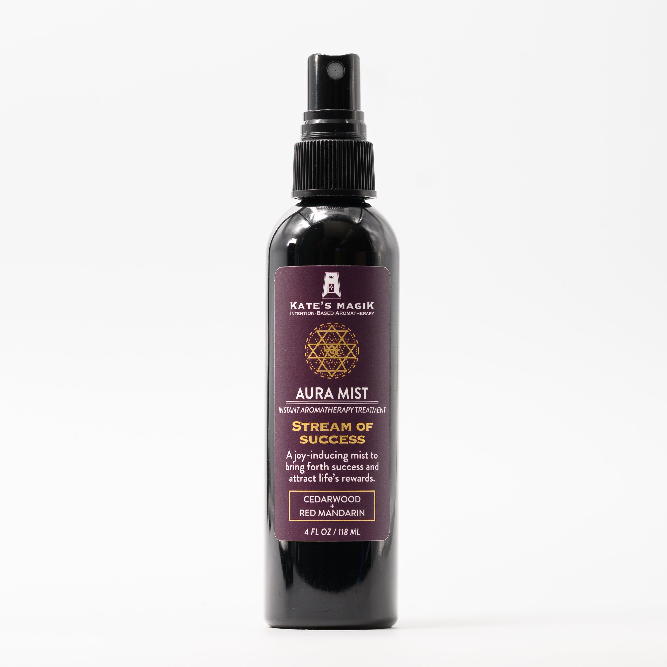 Stream of Success Aura Mist | Pure Essential Oil Spritzer | Kate's