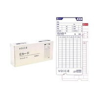 VT－1000専用タイムカード Eカード100枚入