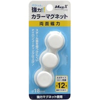 マグエックス 両面強力カラーマグネットの通販｜カウネット