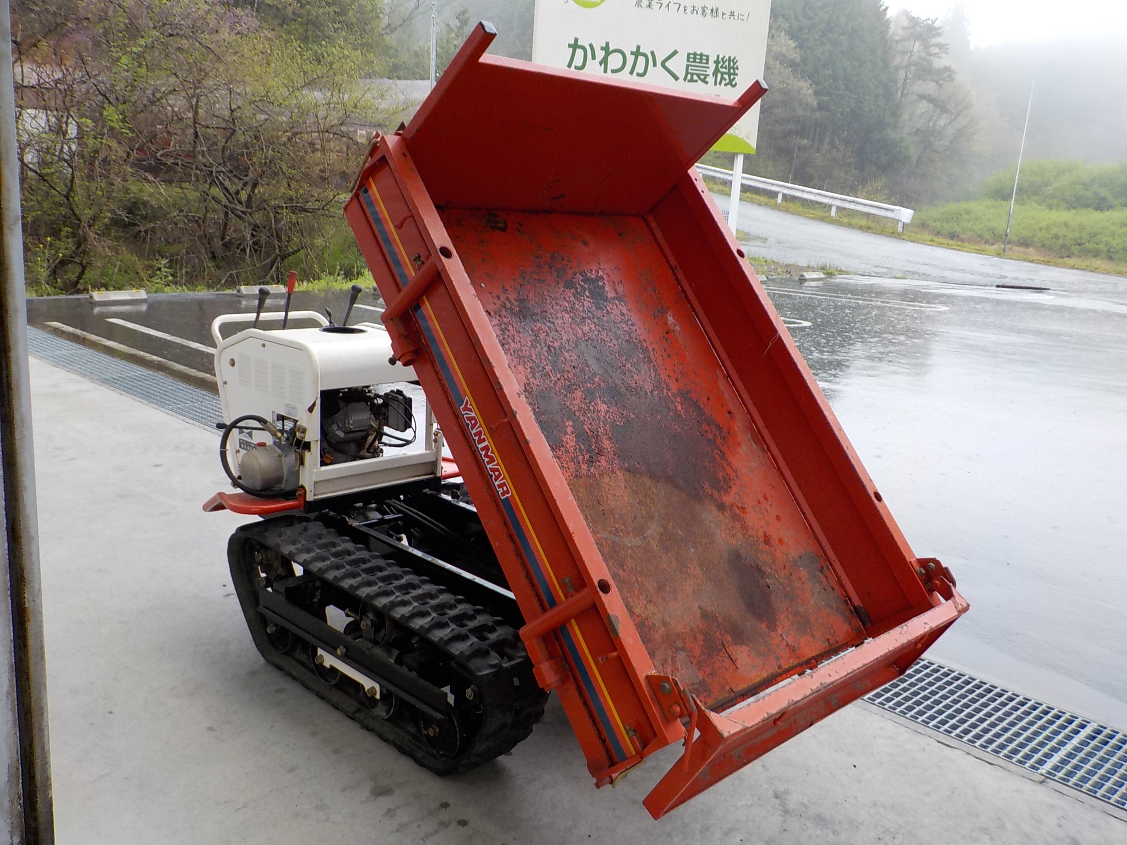 ヤンマー クローラ運搬車 CG3-D 5.8ps 積載重量500㎏ クローラ 油圧