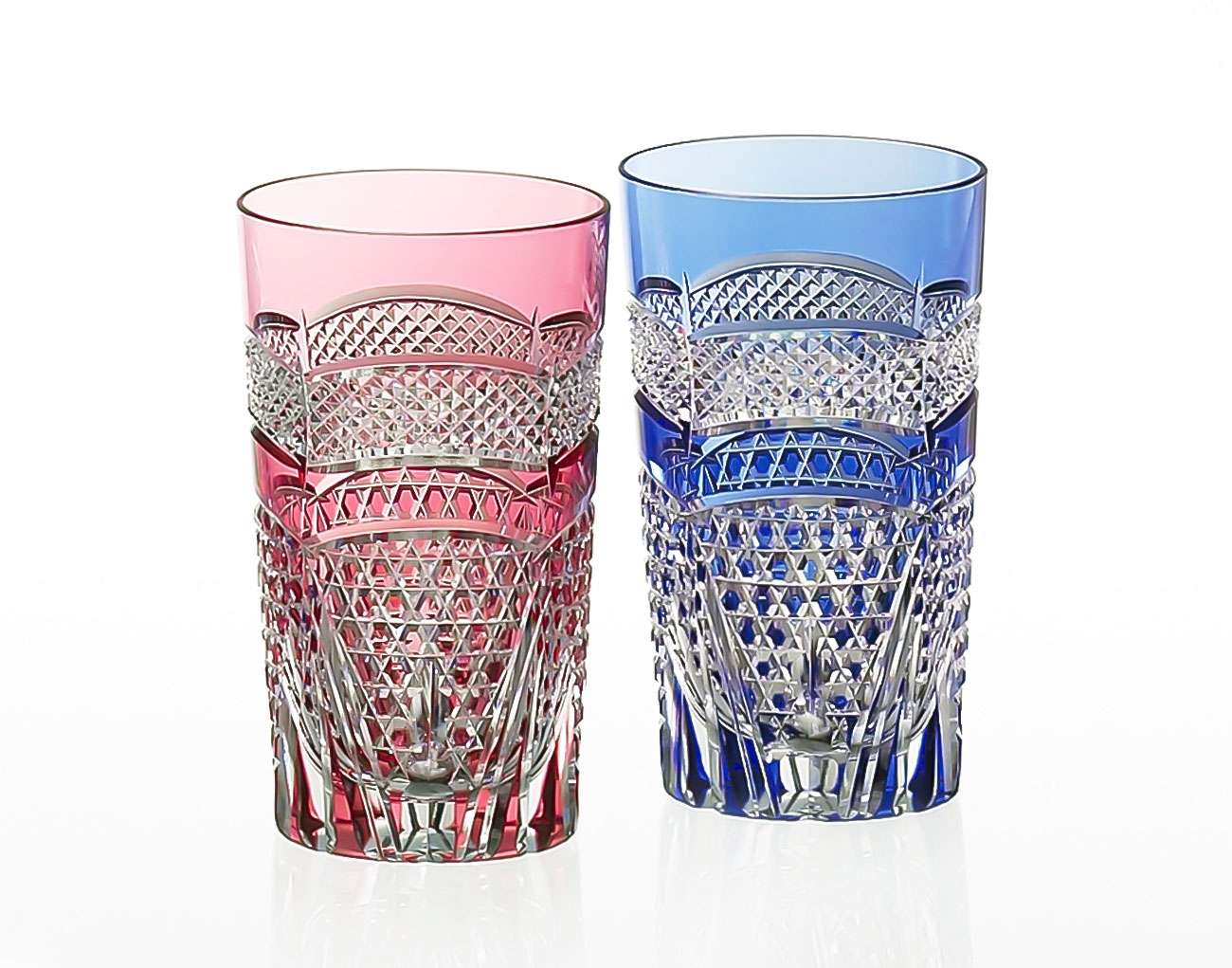 江戸切子 一輪挿＜月下美人＞ | カガミクリスタル