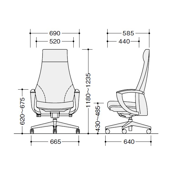 E966L-BK【送料無料】 | ナイキ マネージメントチェアー通販 - Kagg.jp