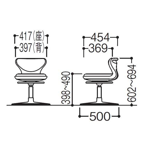 L892EC-PB22【送料無料】 | オカムラ WSスツール通販 - Kagg.jp
