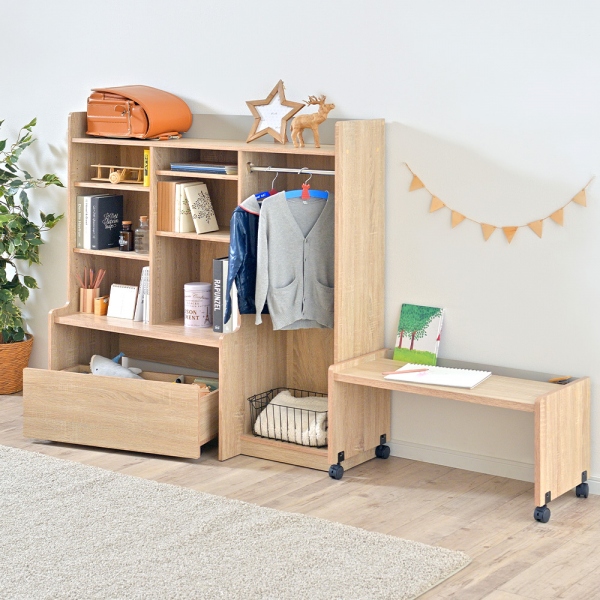 ミニデスクラック 3点セット primo(プリモ) Hiタイプ ワイドの通販情報