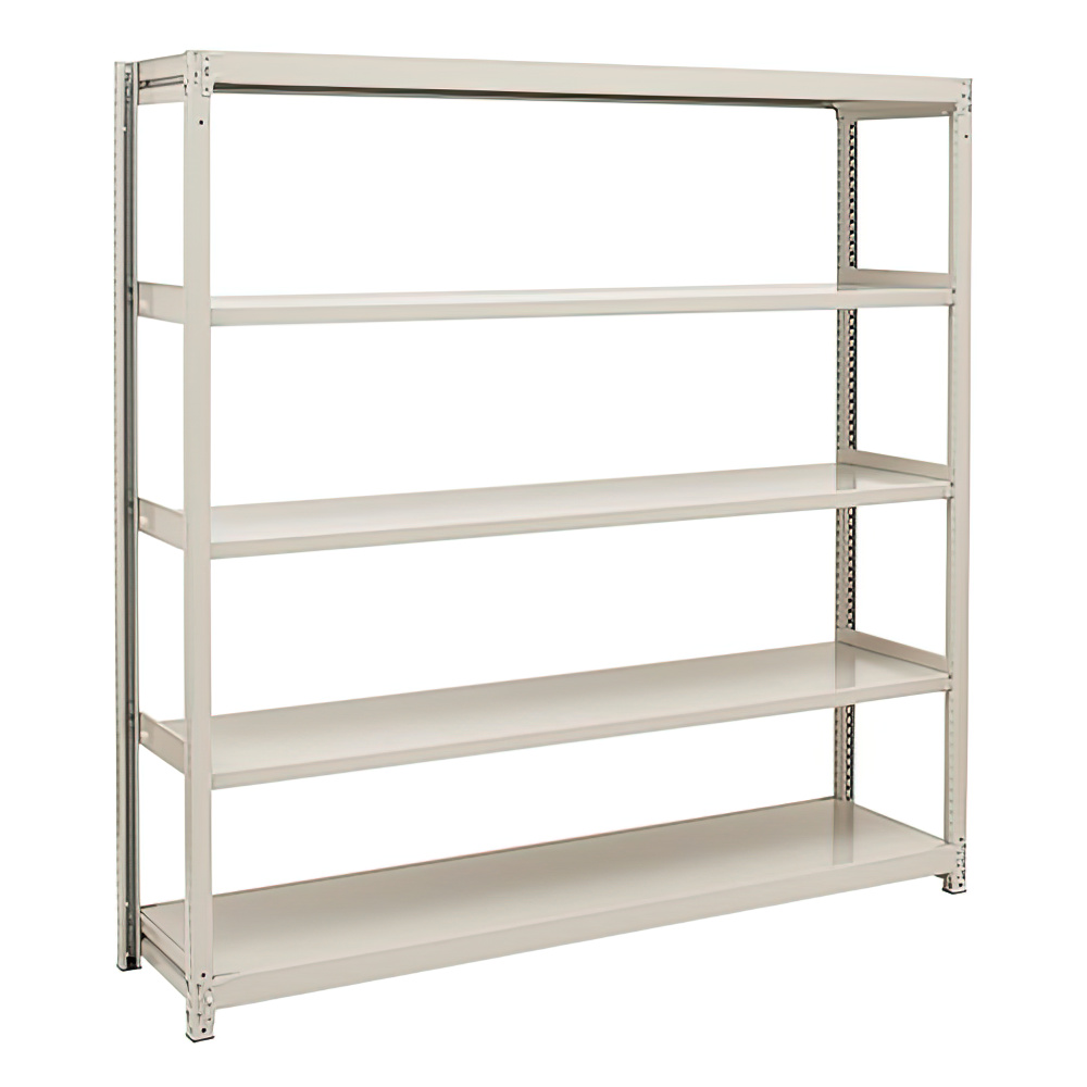 5段中軽量スチールラック 高さ1800 幅1200 奥行450 2LS6445-5 通販