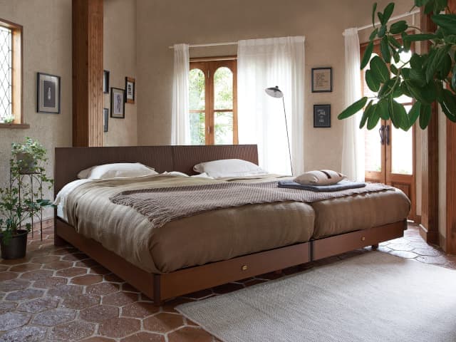 シモンズ シャノフ ステーション ダブルロング ベッド | 家具