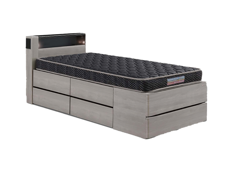 チェスタ フットBOXタイプ ベッドフレーム シングル | グランツ | 家具