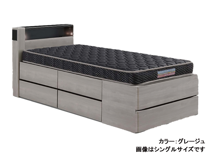 チェスタ フットBOXタイプ ベッドフレーム シングル | グランツ | 家具