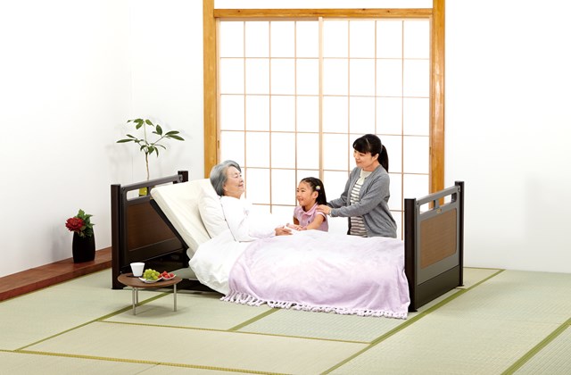 介護ベッド レンタル 超低床・フロアーベッド_91幅セミワイドサイズ