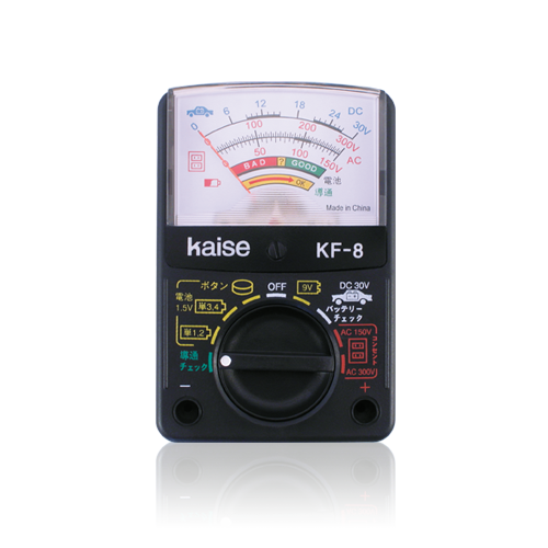 KF-8 アナログマルチテスター（販売終了製品）｜カイセ株式会社