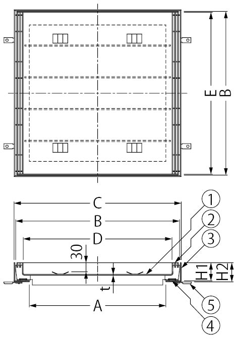 SSYW-2 | カラー舗装用みぞ蓋 | カネソウ株式会社 建設用金属製品の