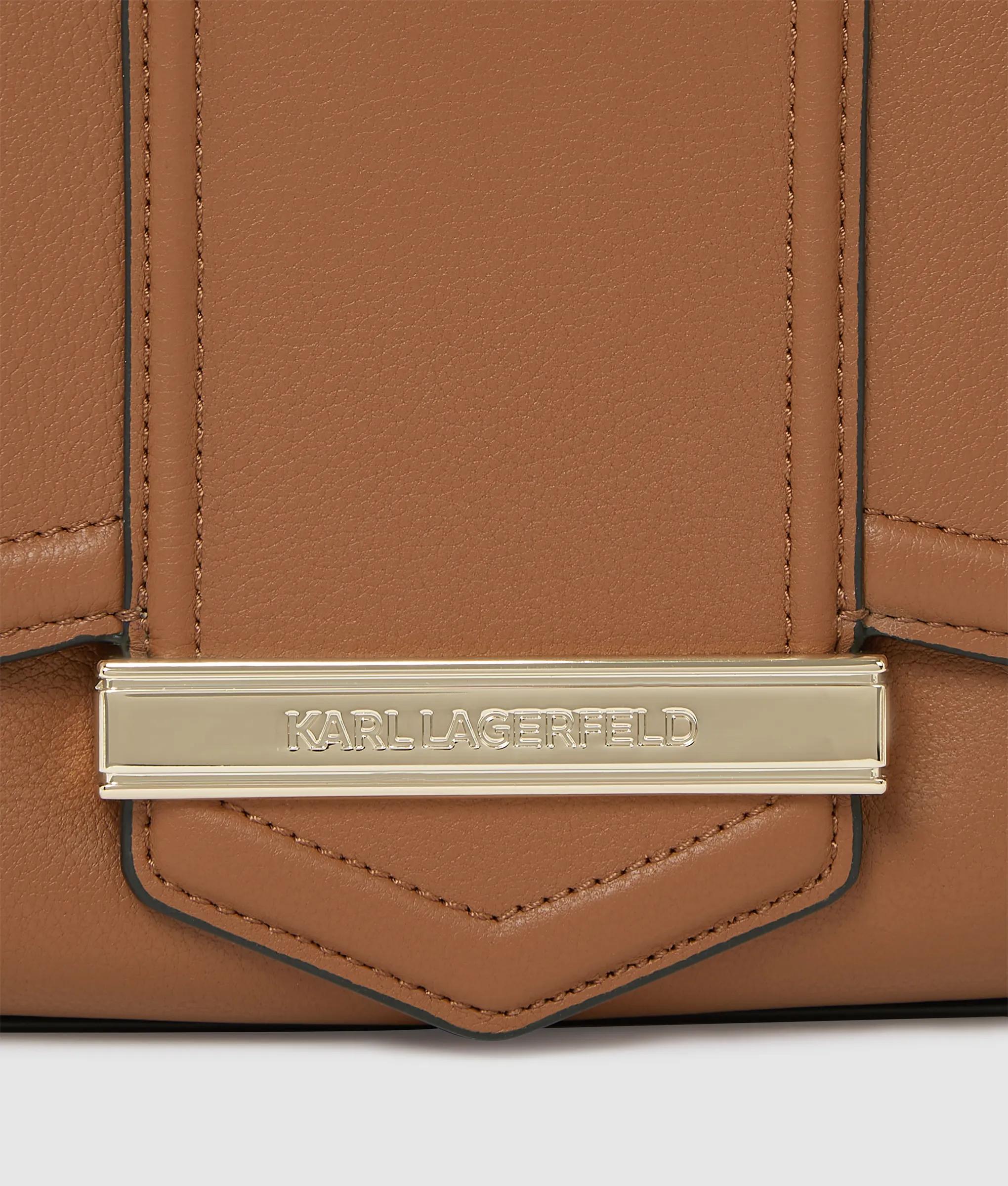 K/Nova medium crossbody bag | Dark Tan | Women | KARL LAGERFELD