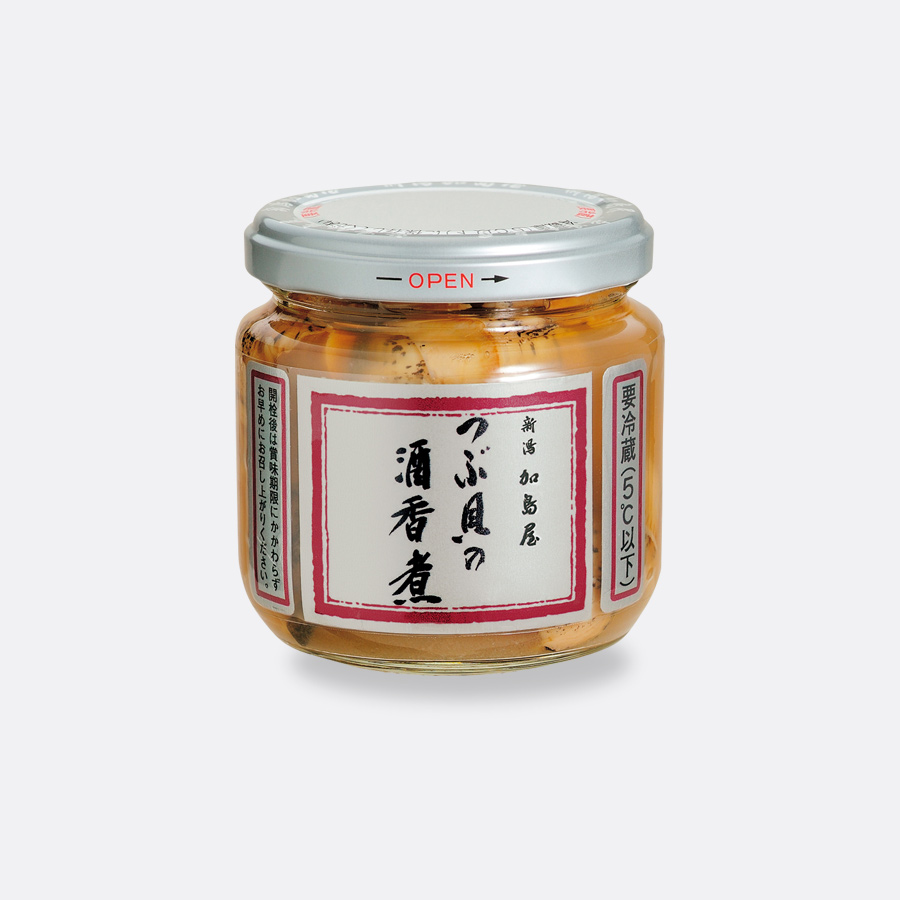 新潟加島屋インターネットショッピングサイト／公式通販 - つぶ貝の酒香煮