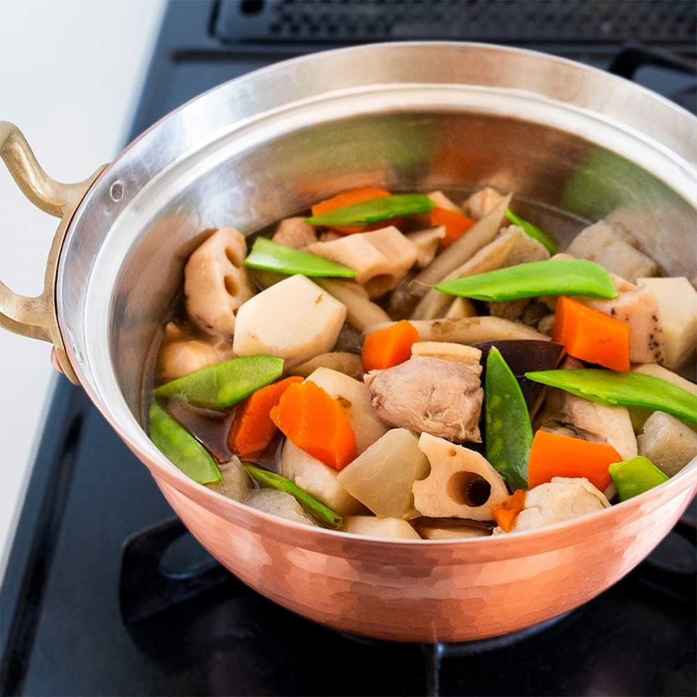 入荷しました】工房アイザワ 銅製段付鍋21cm｜キッチンパラダイス