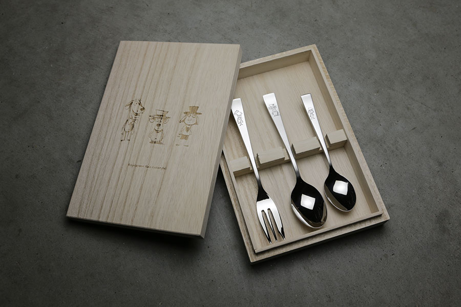 ロイヤルスプーンキッズ ステンレス子供用カトラリーセット