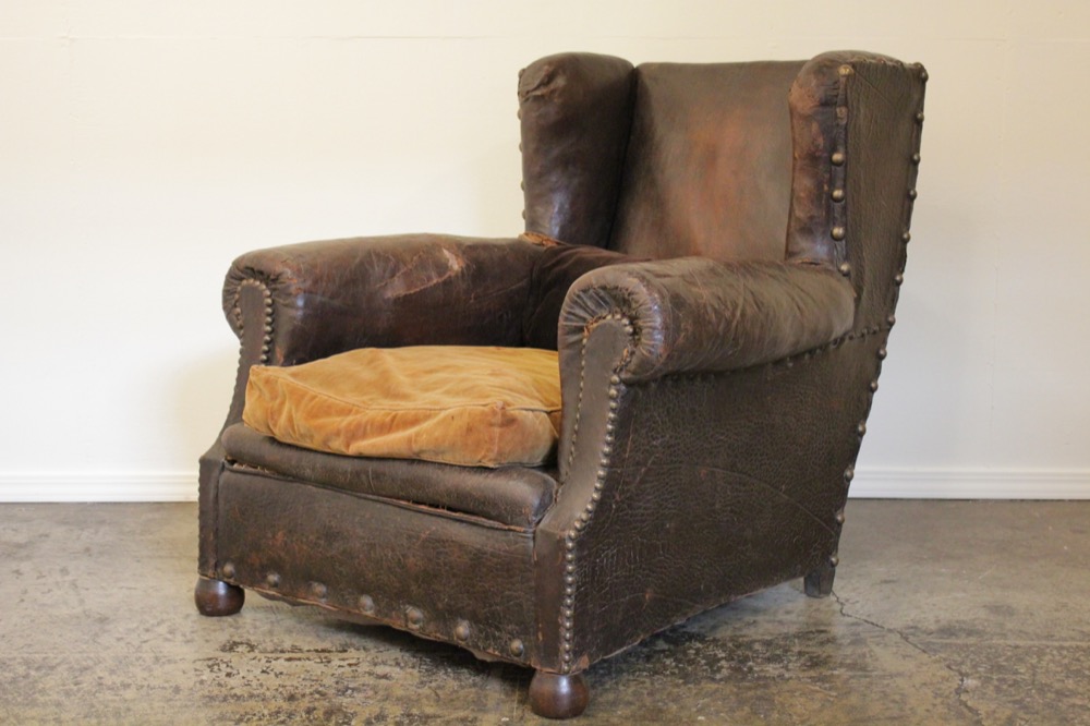 フランス アンティーク レザーソファ | キヤアンティークス