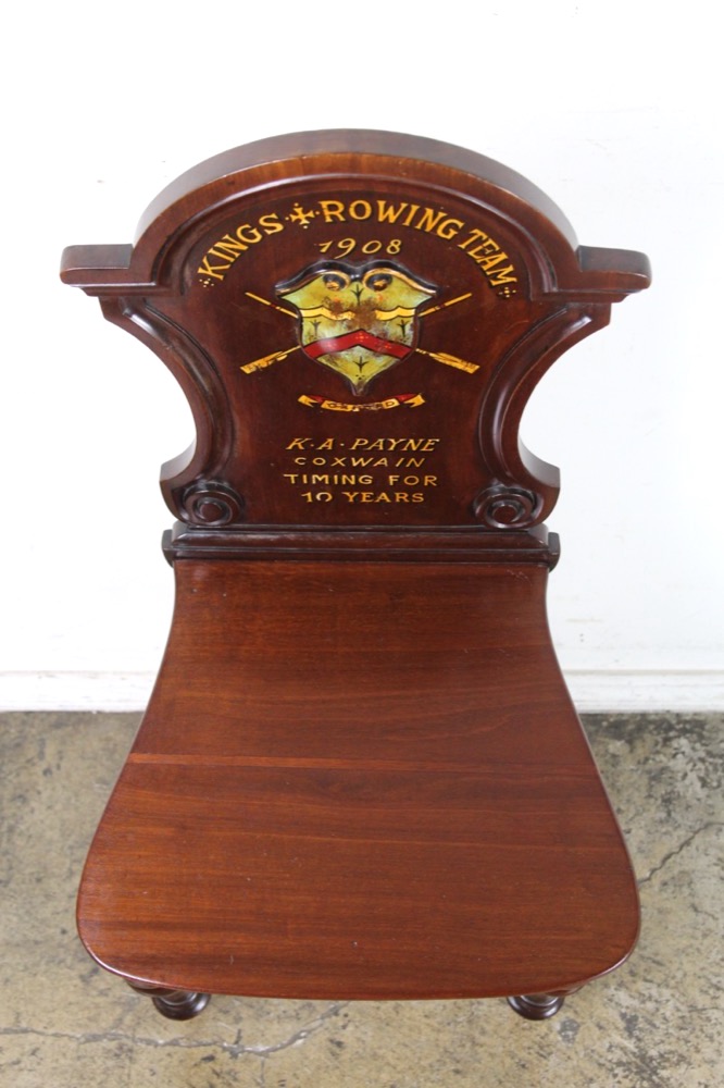 イギリス アンティーク マホガニー ホールチェア | キヤアンティークス