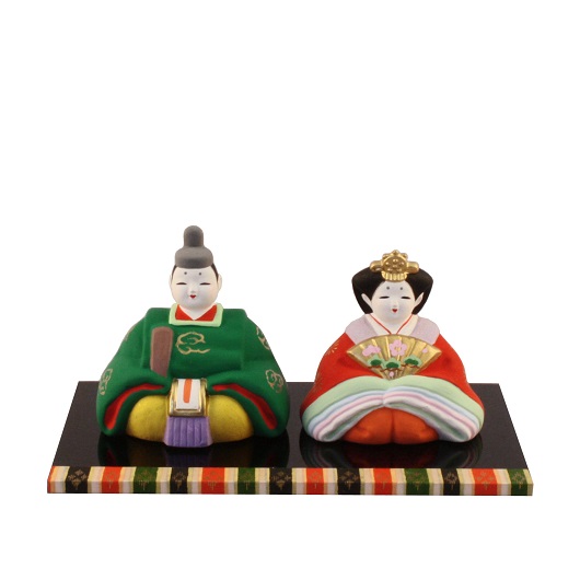 土鈴 春香雛 極彩・雛人形 / 京都の人形・こけし・和雑貨通販│木村桜士堂