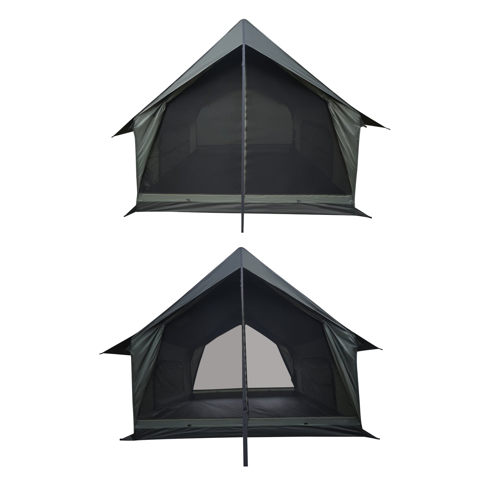 KingCamp MOUNTAIN IN C5 5-Person Cabin Tent with Stove Jack
