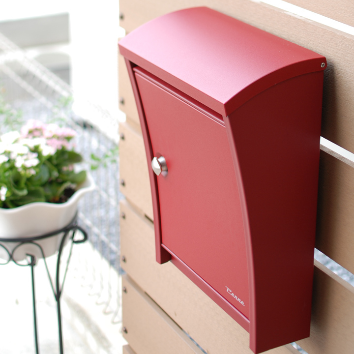 Penne STEELY ペンネ社 壁掛け郵便ポスト スティーリー｜ジューシー