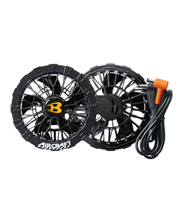 BURTLE AIR CRAFT マットブラックバッテリー+アーバンブラックファン