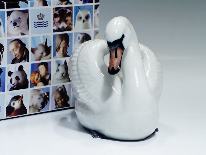 ロイヤル・コペンハーゲンのフィギュリン（白鳥） | 東京世田谷の買取