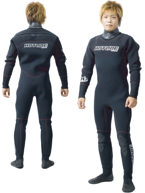 HOTLINEセミドライはネックエントリータイプです