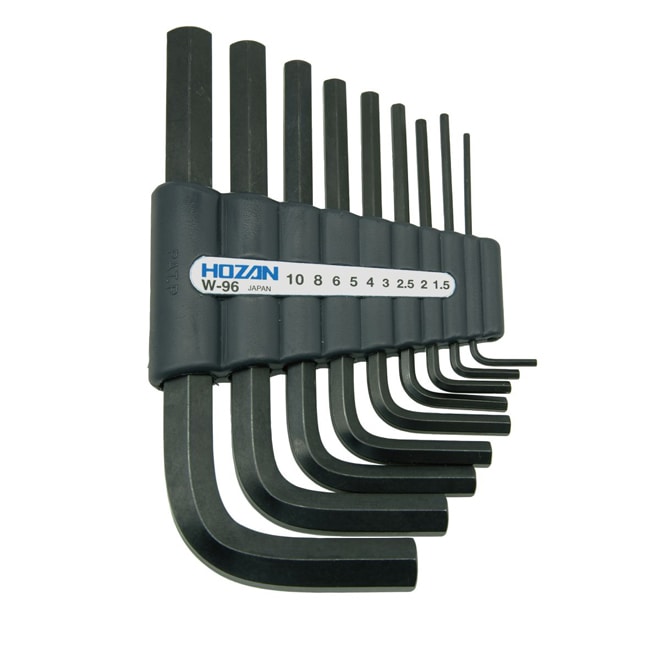 W-96 六角レンチセット / 9本組【HOZAN】 ホーザン株式会社