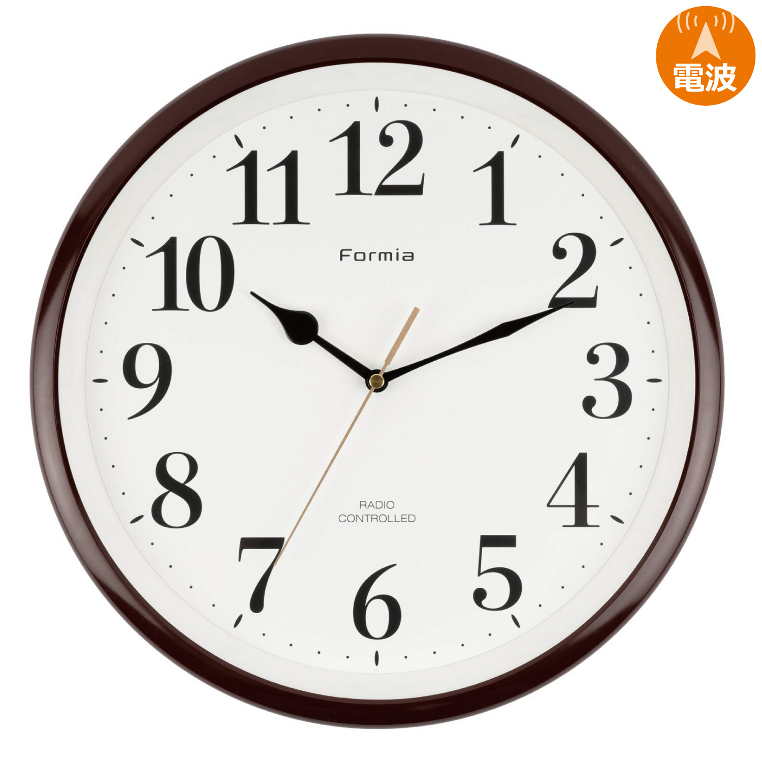 電波掛時計 HWC-007RCBR | 保土ヶ谷電子販売株式会社