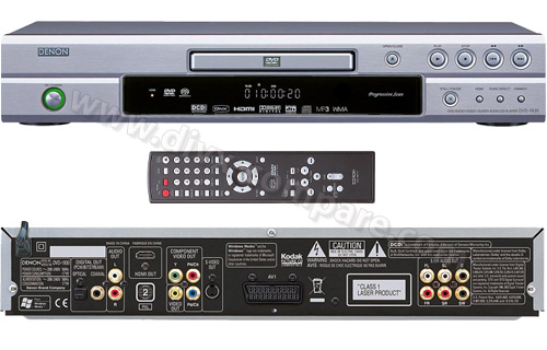 DENON DVD-1930-S (Argent) - Fiche technique, prix et avis