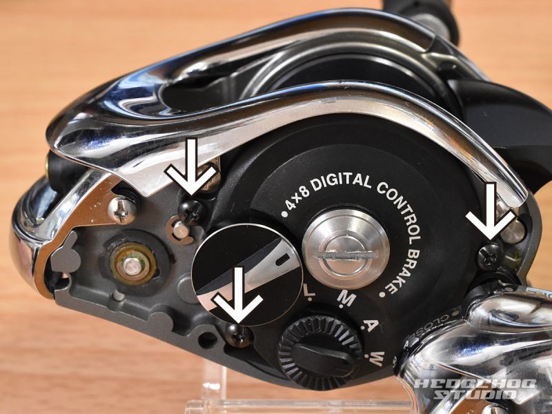 シマノ 06アンタレスDC/DC7・07アンタレスDC7-LVのDCユニット部の